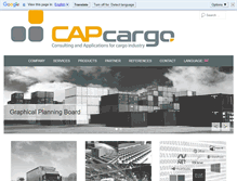 Tablet Screenshot of capcargo.com